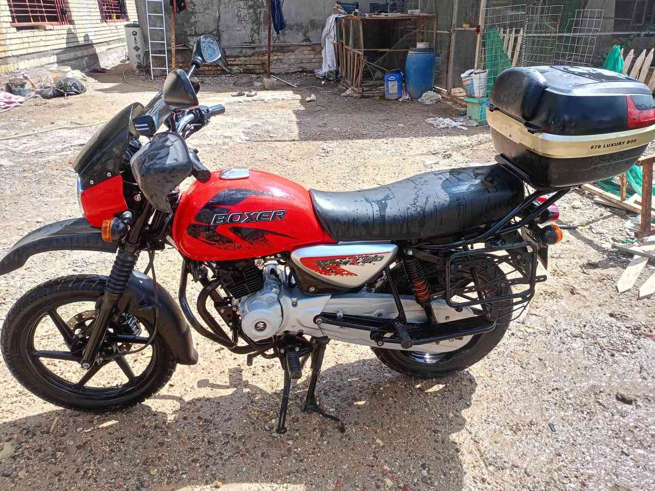 دراجة بوكسر موديل 2022 رقم بغداد دراجة مامشتغله دلفري دراجة نضيفة كفالة عامة محرك نضيف السعر 2300 مكان الدراجة بغداد الشعلة رقم الهاتف *********** بي واتساب
