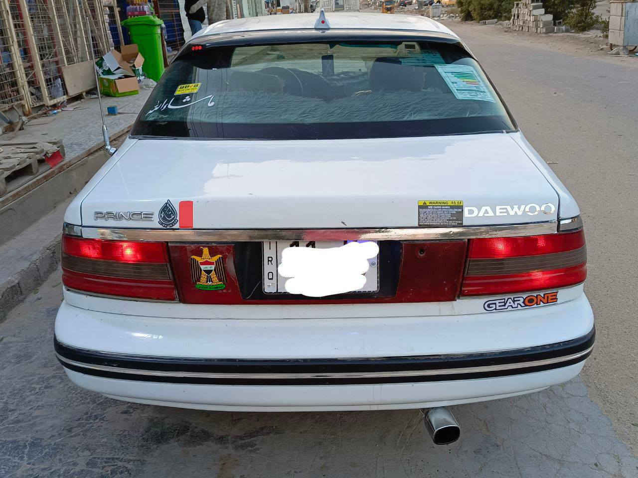 السلام وعليكم دايو برنس موديل95 رقم بغداد الدولي هزه جديدة مشروع وطني بسمي تحويل ثاني يوم
كير وتماتيك محرك مفتوح
كير ومحرك جدد مكفولات 
السيارة مصبوغة الجماليه مكفولة من الضربه والخياس
منضومه تبريد كامله
داخل جديد بطاين جدد كشنات جدد
تخم تاير باتري جديد كهربايات كله شغاله
مشط ستيرن باور سلف داينمو راديتر كله جديد
السيارة جاهزة من كلشي لسعر 42
 ***********/ *********** الشراي يتصل غير متواجد عل فيس بس اتصال فقط
مكاني بغداد
