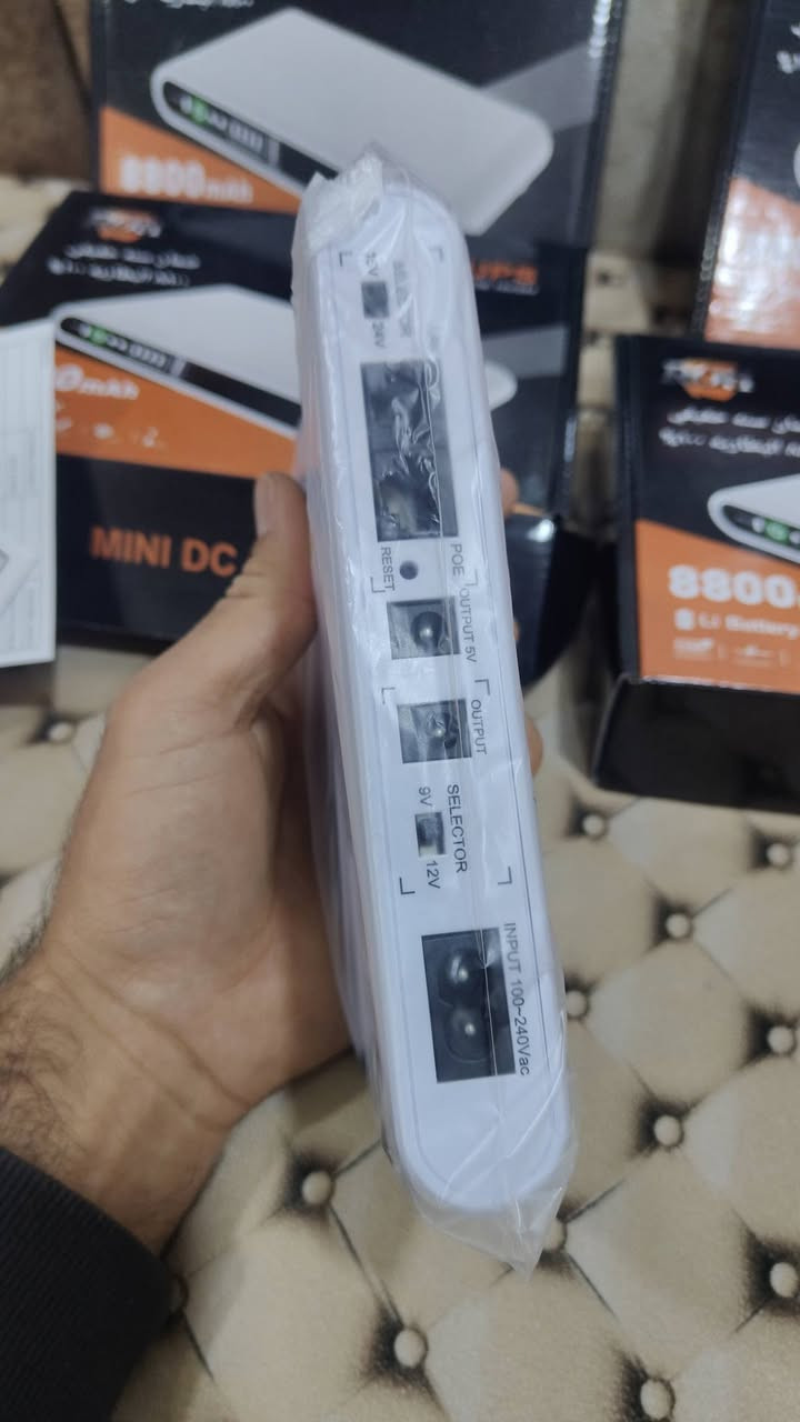 عاكسة راوتر ups
اخير قطعه باقي جديد بالشرط وضمان تشغيل حتى 5 ساعات سعر 18 الف سعر ثابت ومكاني كركوك


**إذا كنت صاحب هذا الإعلان وتريد حذفه لأي سبب، رجاءا أرسل رسالة إلى الدعم الفني**