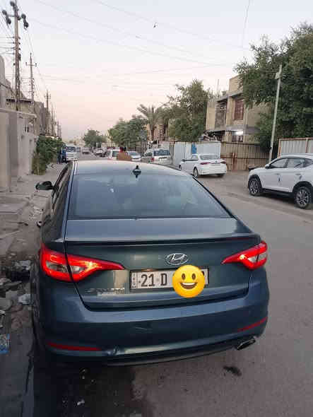 للبيع سوناتا امريكي 2015  جاهزة من محرك وكير وتبريد وحدادية كلة بحالة ممتازة مكينة 2400 السيارة ماشية 106 الف ميل / حادث السيارة بنيد مصلح ودعامية مبدلة  السيارة رقم سليمانية بأسمي شرط التحويل مكاني بغداد ***********
تحكمات ستيرن
شاشة كبيرة وكاميرا
باتري جديد
تايرات جدد
السيارة ما ناقصة اي شي السعر 120 ورقة وبيهة مجال للتواصل ***********
