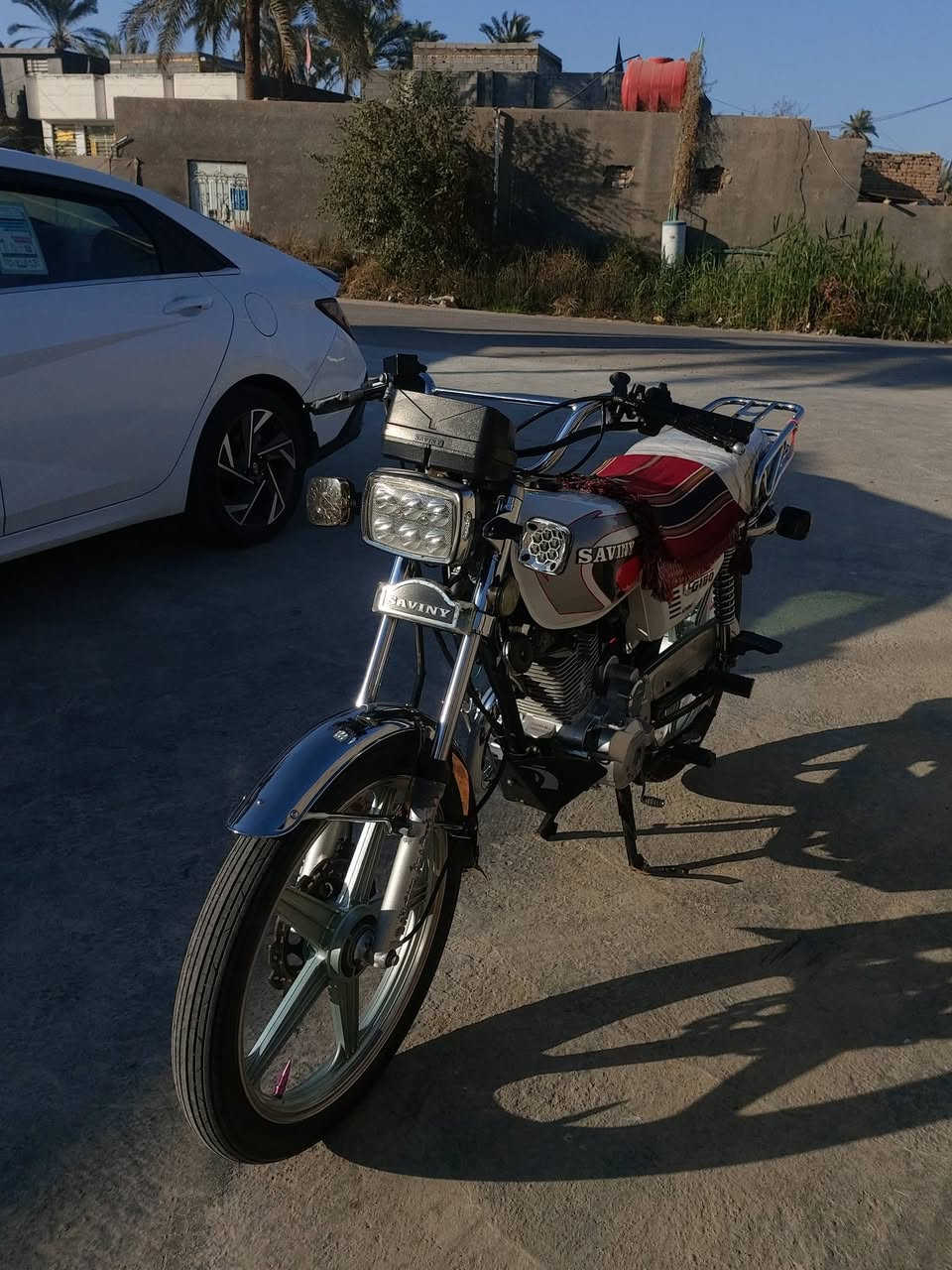 السلام عليكم للبيع دراجه سيفان موديل 2021 اوراق نضيفه كامله كهربائيات شغاله محرك ما مفتوح برغي بي شلعه فصله معدل فول السعر 625وبيه مجال
كربلاء طوريج ***********
