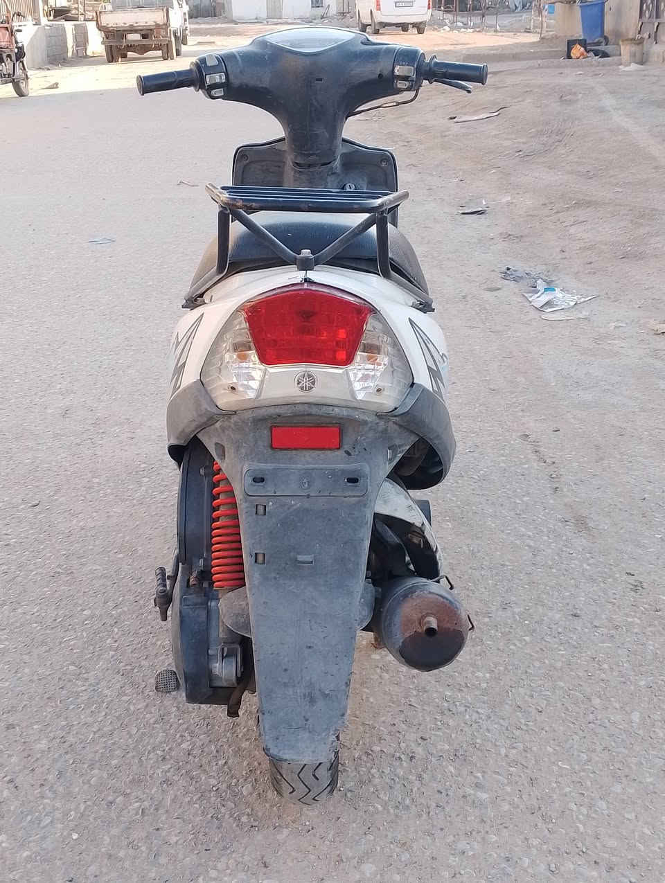 سلام عليكم دراجه ماكس عدله مفتوحه مره وحده شرط الفحص دراجه خير من لله كله شغال سلف هندر اعداد 
تايرات جدد السعر 550
مكاني ناصريه مركز 
***********
