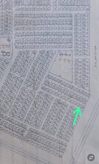 للبيع قطعه ارض مساحه ٣٠٠ طابوصرف تباع نصفين بسمنه مكانهه بغداد حي الوح...