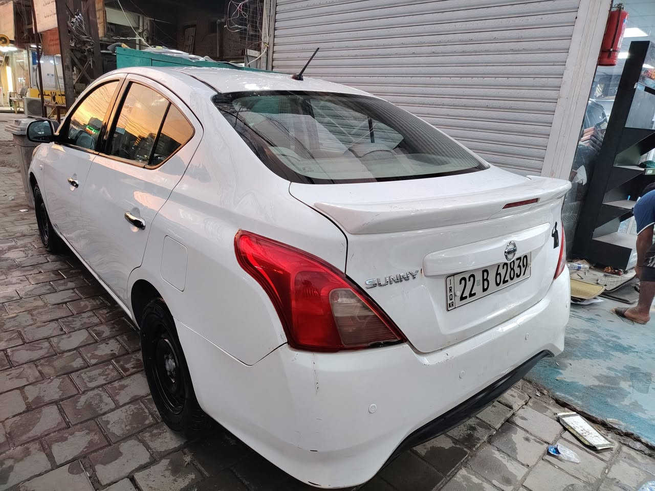 السلام عليكم
نيسان سني
موديل 20
 ماشيه 150
بيهه حالوب خفيف 
السعر 95
اي استفسار اتصل عل رقم ***********
 اني ما متواجد على الفيس
