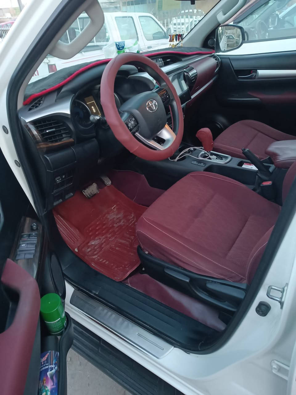 هايلوكس موديل 2019فور ويل فول موصفات تبريد كشنات شاشه كبيره كامره دواره  رقم بغداد ماشيه 170سياره مكفوله كفاله عامه من كلشي مال جناي ضايفله منضومه غاز شغل مرتب مكان السياره كربلاء السعر 278وبيه مجال ***********و ***********
