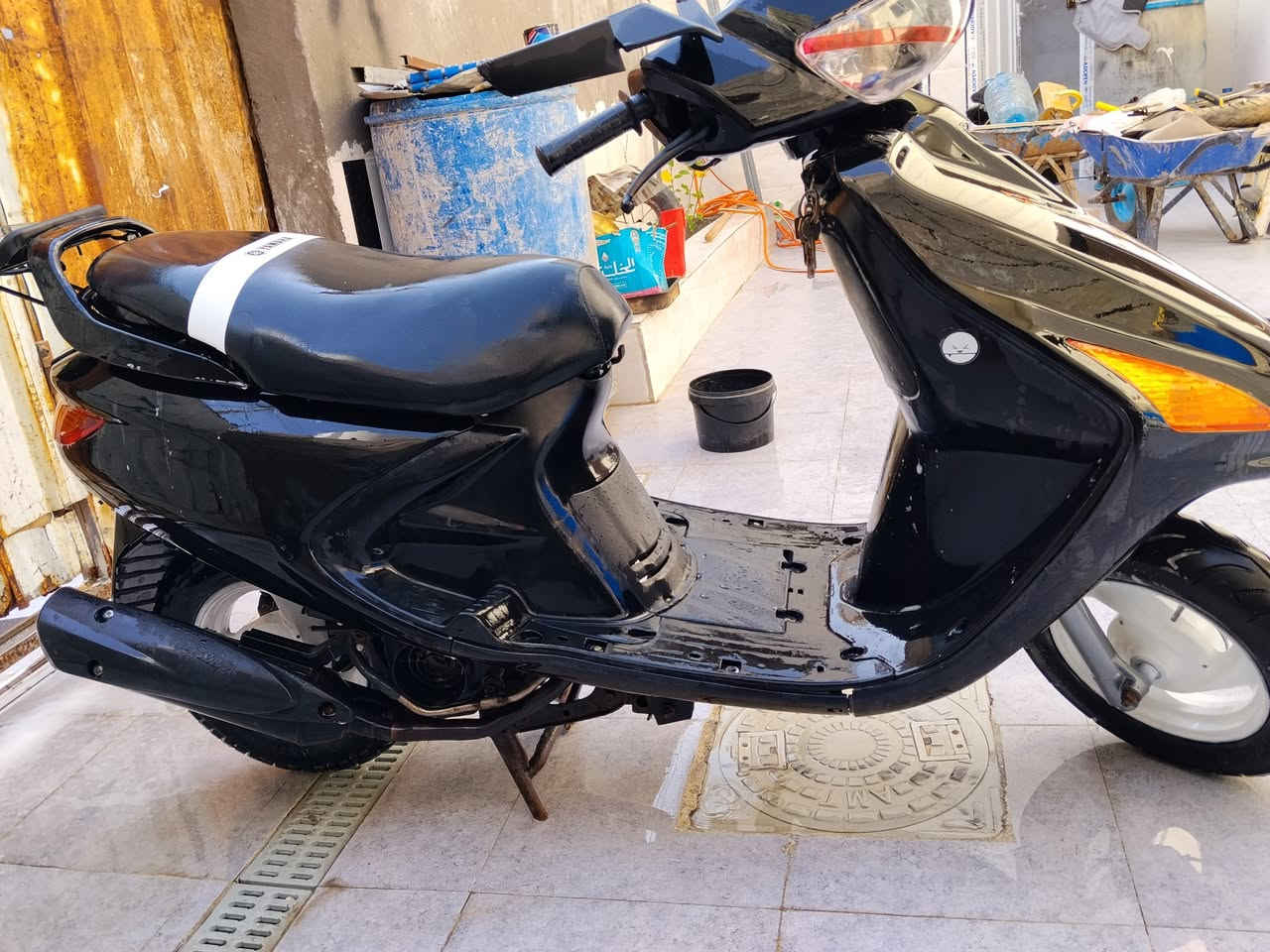 سلام عليكم شباب الدراجه للبيع فراشه نثيه الدراجه كلشي بيه شقال الكهربائيات اشاير لايتات رباعيه الدراجه مامفتوحه السعر٥٥٠
مكاني بصره ابو الخصيب السبليات ***********قير متواجد على الفيس
