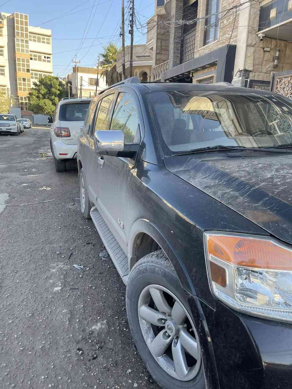 نيسان ارمادا 2008 للبيع بدون حادث بغداد باسمي السعر 120 ورقة اللون زيتوني غامق وياها غراض اني مشتريهن اني جناي للاتصال *********** 
مكان السيارة بغداد المنصور
