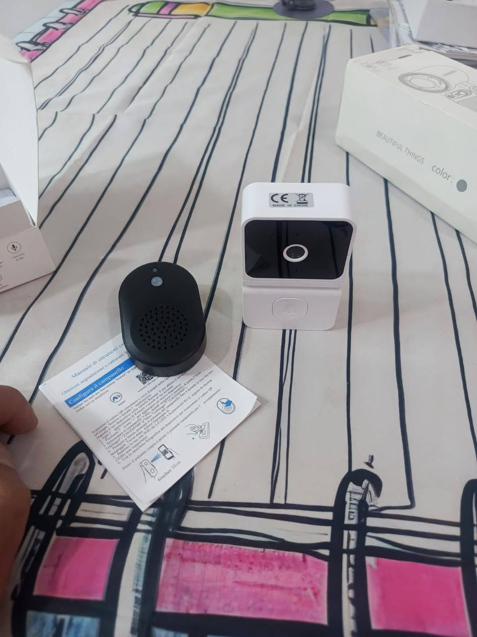 🔥 جرس باب ذكي مع كاميرا – أمان وراحة بلمسة زر! 🔔📷
تعبت من تفتح الباب بدون ما تعرف منو وراه؟
هسه الحل متوفر 👇
✅ كاميرا واضحة مع رؤية ليلية
✅ تشتغل على الواي فاي وترتبط بالموبايل
✅ تگدر تحچي وتسمع الزائر من تلفونك
✅ جرس داخلي بصوت عالي
✅ إشعار فوري أول ما ينضغط الجرس
✅ سهل التركيب بدون تمديد أسلاك
💰 السعر فقط 15,000 دينار عراقي
🚚 توصيل مجاني مجاني
📩 للحجز والاستفسار راسلنا خاص،،


**إذا كنت صاحب هذا الإعلان وتريد حذفه لأي سبب، رجاءا أرسل رسالة إلى الدعم الفني**