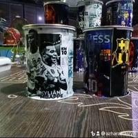 منفضة معدنية • غطاء علوي • سهل التنظيف