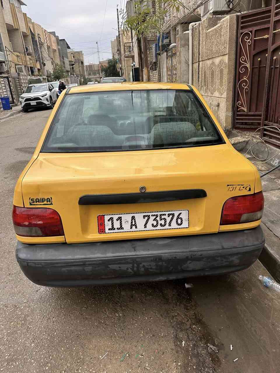 السلام عليكم 
***********
سايبا موديل 2014
مكينه او كير خير من الله 
تبريد او تدفئة شغال 
سياره بدون حادث 
شواصي مكفوله بدون تعمير 
ماشيه 180 الف 
سنويه بسمي شخصيا 
السعر 36 ورقه 
مكاني بغداد الحريه
