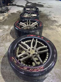 ويالة نيش حجم٢٠ تو سايز جماعة الدراك والسيارات القوية 😉 خلفي ٣١٥ امامي...