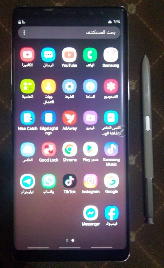 السلام عليكم
للبيع جهاز سامسونج نوت8 ذاكرة 256 مستخدم كلش قليل

جهاز جديد بلكرتونة  السعر 350 وبي مجال ***********
