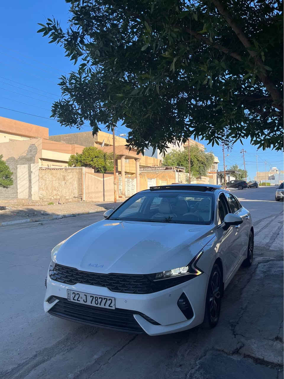 كيا k5 2023 خليجي بدون صبغ سياره فقط بل جاملغ تعديل سياره رقم سنويه هزه كله جديد كوبون بنزين بيها فول موصفات 1\1 سقف بنوراما شاشه كار بلي هند بريك بصمه اوتو هولد تحكم استرين كشن تدفيه رقم تلفون *********** سعر ٢١٥ بيها مجال للطيبين كركوك, العراق
