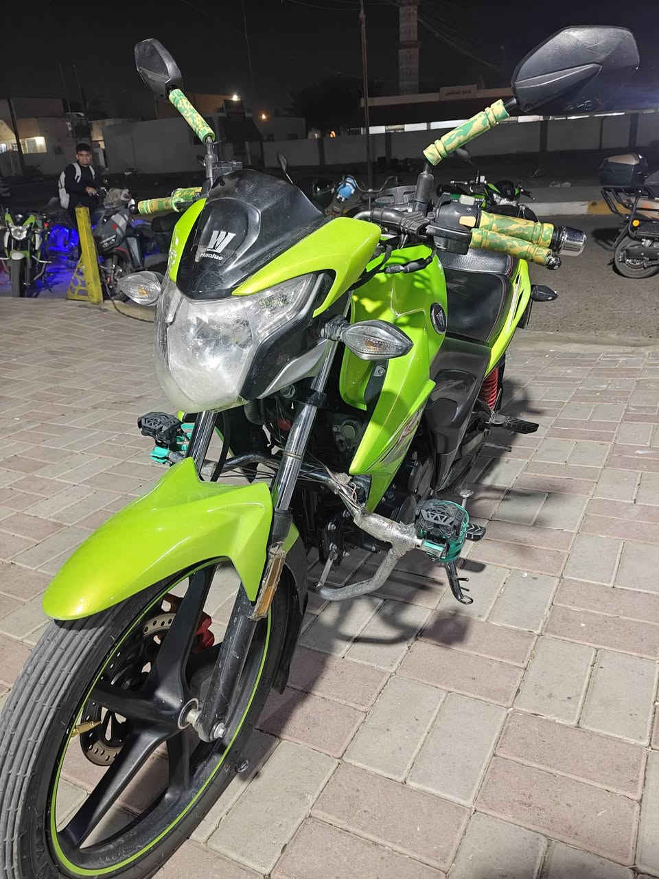 السلام عليكم دراجة هاوجي2023مسجل لوحة وسنويةة السعر17ونص وبي مجال استفسار ***********
