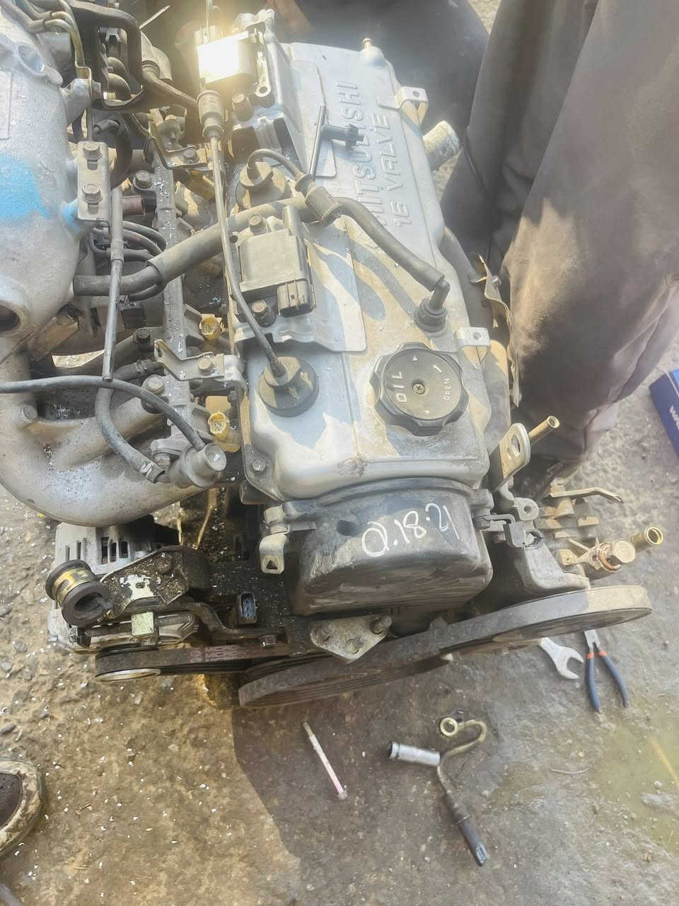 بسم الله والصلاة والسلام على رسولنا محمد  .

شلونكم شخباركم 
شرفني أليوم أخوية وصديقي من محافظتي ألحبيبة
قمنا بأستبدال محركهُ سعتهُ 2000CC
ومثل ما موضح أمامكم جودة ونظافة ألمحرك مع ضمان 10 أيام من يوم أستلام ألسيارة ، أن شاء الله أكون عند حُسن ظنكم .

تحياتي لكم خدمات داوود  قطع غيار السيارات لانسر بومه +قرش+سمكره+صبغ عام +تعديل 🚖🚖

العنوان بعقوبة حي المعلمين مقابيل مطعم جنه بغداد. 

📞 ***********
@الجميع
