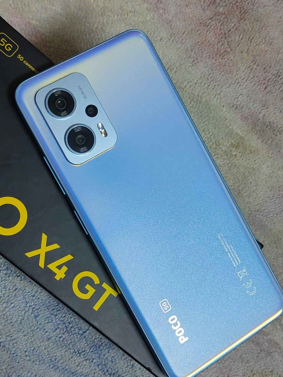 بوكو اكس 4 جي تي5G ذاكره 256 عشوائيه 16 معالج 8100 بلس 5G يشغل 90 فريم لل 120 شاشه فول اجد بلس 144 هرتز دقه 4K كاميرات 64 + 8 + 2 الاماميه 16 يدعم تصوير الفور كي دقه حقيقيه سبيكر ستوريو صوت مجسم كلش عالي بطاريه 5080 شحن سريع 67 واط  تحديث اخر اصدار شاومي مقاوم للؤماء والغبار دبل فلاش خلفي   جهاز نظيف اخو الجديد ملحقات كامله
***********
بغداد
280 وبي مجال
