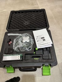 كبان ليزر + ستاند الاصلي الخاص بالليزر غير مستخدم جديد بالكرتون مع الض...