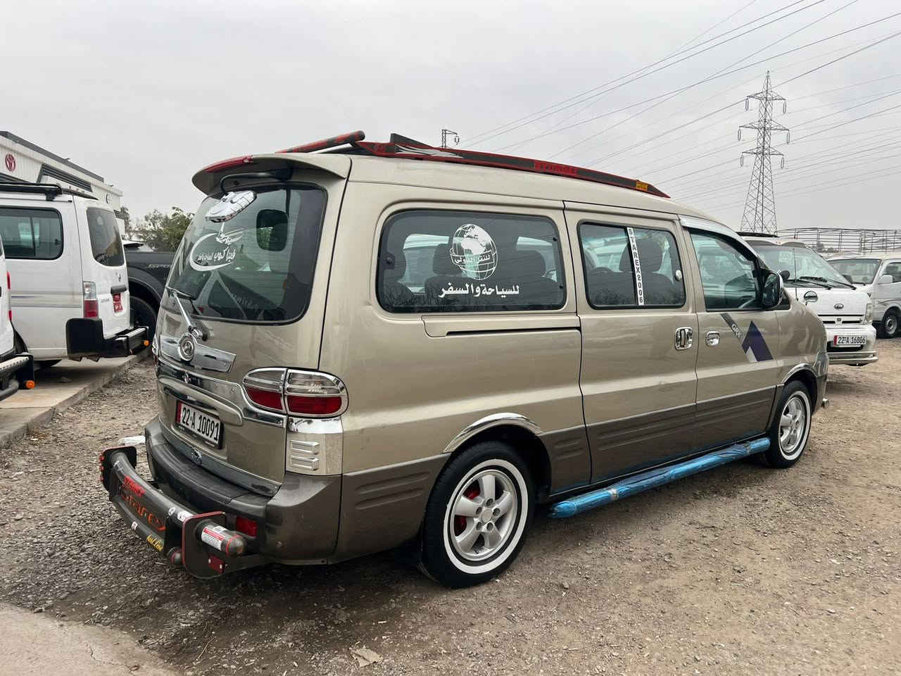 سلام عليكم ستاريكس موديل 2006 محرك به نزين بيلادي شريكه محرك كير اكسل جديده تبريد شغال سعر 98 بيه مجال قليل مكان كلار رقم موبايل *********** رقم كورك ***********
