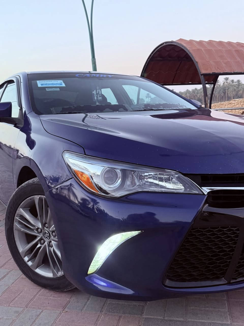 سلام عليكم أخوان 
كامري 2016 فئه se وارد 
سياره كلين بدون حادث 
محرك 2.5 لا تبخير ولا تنقيص 
وگير ايضاً شرط الفحص 
رقم شمالي تحويل مباشر 
كشنات جلد 
تبريد ثلج 
الكراسي كهرباء 
تحكمات جهتين
كامره - حساس فوليوم 
نضام ايكو 
تخم تاير جديد صدر مابي نقص 
لايت زنون 
بيها صبغ هنا بلعراق فقط كلير شرط 
الباب الخلفي وجاملغ الخلفي 
ونص باب السائق توحيد لون 
لسونار وصور مال امريكا 
مرفقه بلمنشور 
السعر ١٤٣ $ 
 بيها مجال بسيط. 
للاستفسار / ***********
