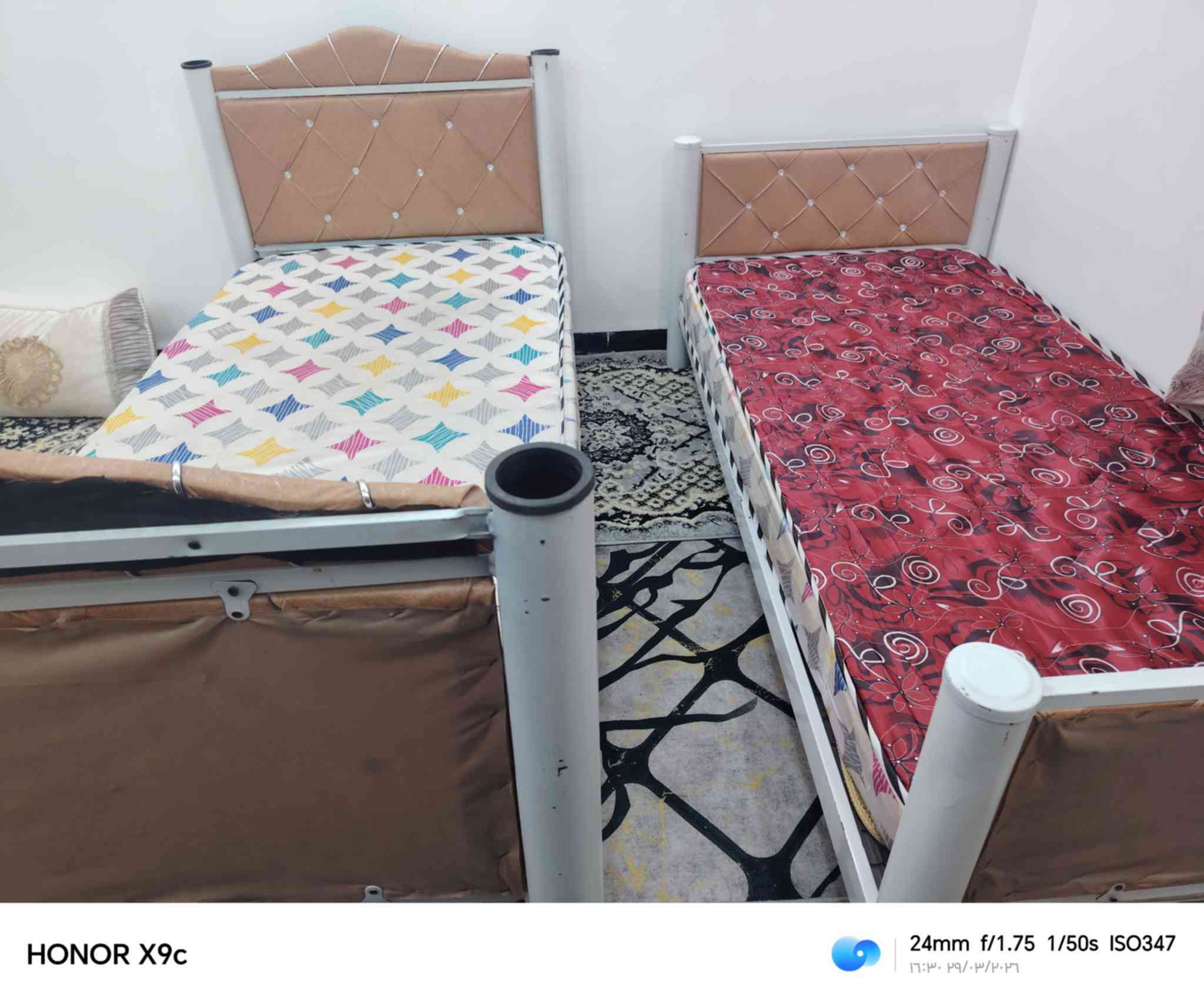 السلام عليكم... سراير اطفال استخدام ٦ شهور... نضافة 95٪....
حديد ثقيل.. قابلة للتفكيك.... سعر الشراء مع الدواشك الديباج ٢٥٠ الف
سعر البيع مع الدواشك ١٢٥ الف
سبب البيع ضيق المكان
للتواصل خاص


**إذا كنت صاحب هذا الإعلان وتريد حذفه لأي سبب، رجاءا أرسل رسالة إلى الدعم الفني**