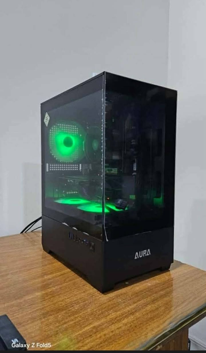 Cori5 9400
Gtx 1650
Ram 16 ddr4
بورد B365M H من كيكابايت
512g ssd
بورسبلاي 550w كورسير
+
يدة بلي ستيشن + ماوس و كيبورد ماخذهن ب ٧٥ + ادابتر نت

التجميعة كدامك كله غراضها ماركة و ما مستعمله هواي و الكرت مضغوط 10 دقايق واصل حرارة 73%

سعر 375 مكاني بغداد زعفرانية شارع المعهد

***********
