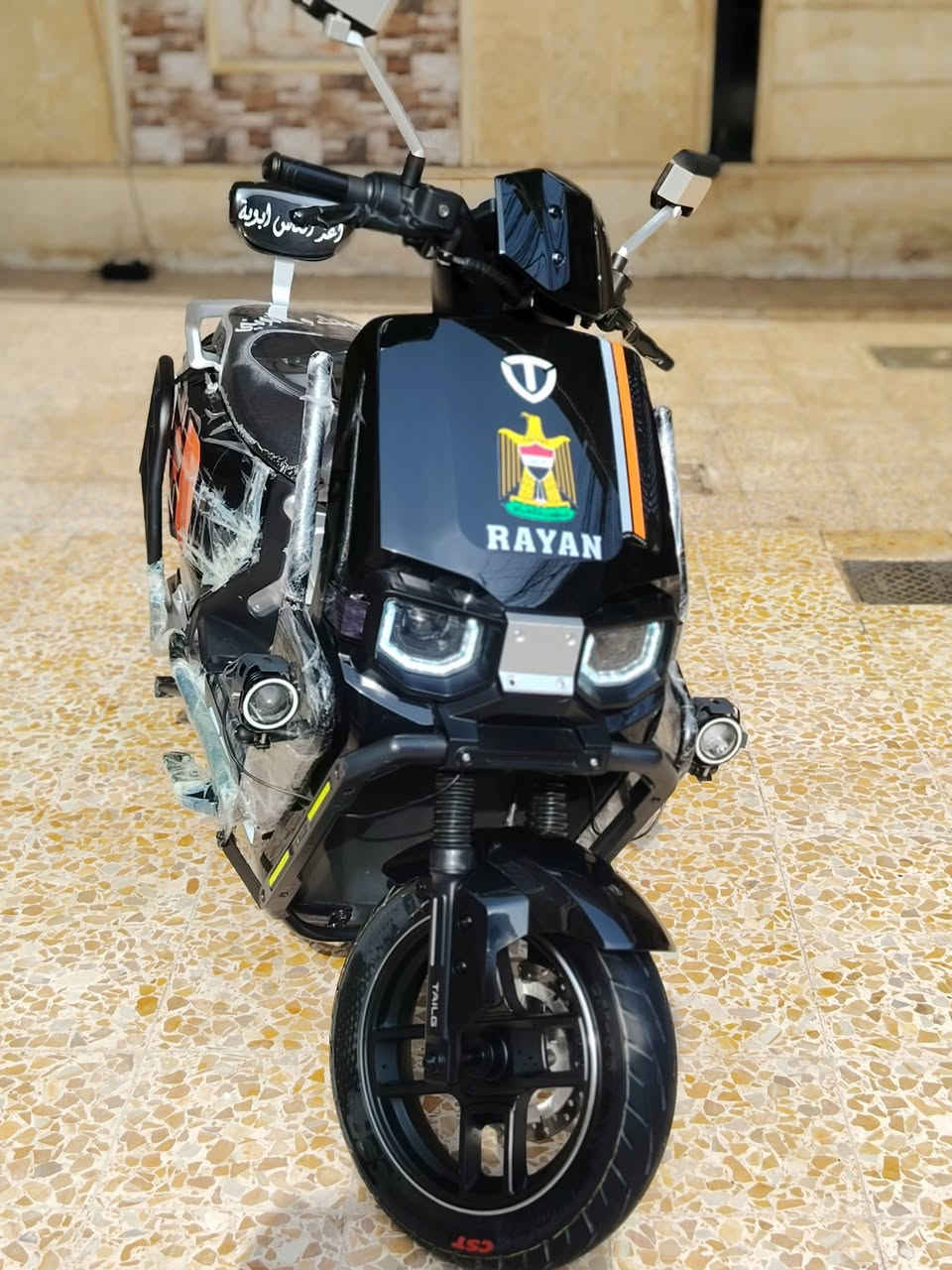 ماطور ريان للبيع شهر مستعمل ولا يحب يتواصل على الرقم  ***********.
