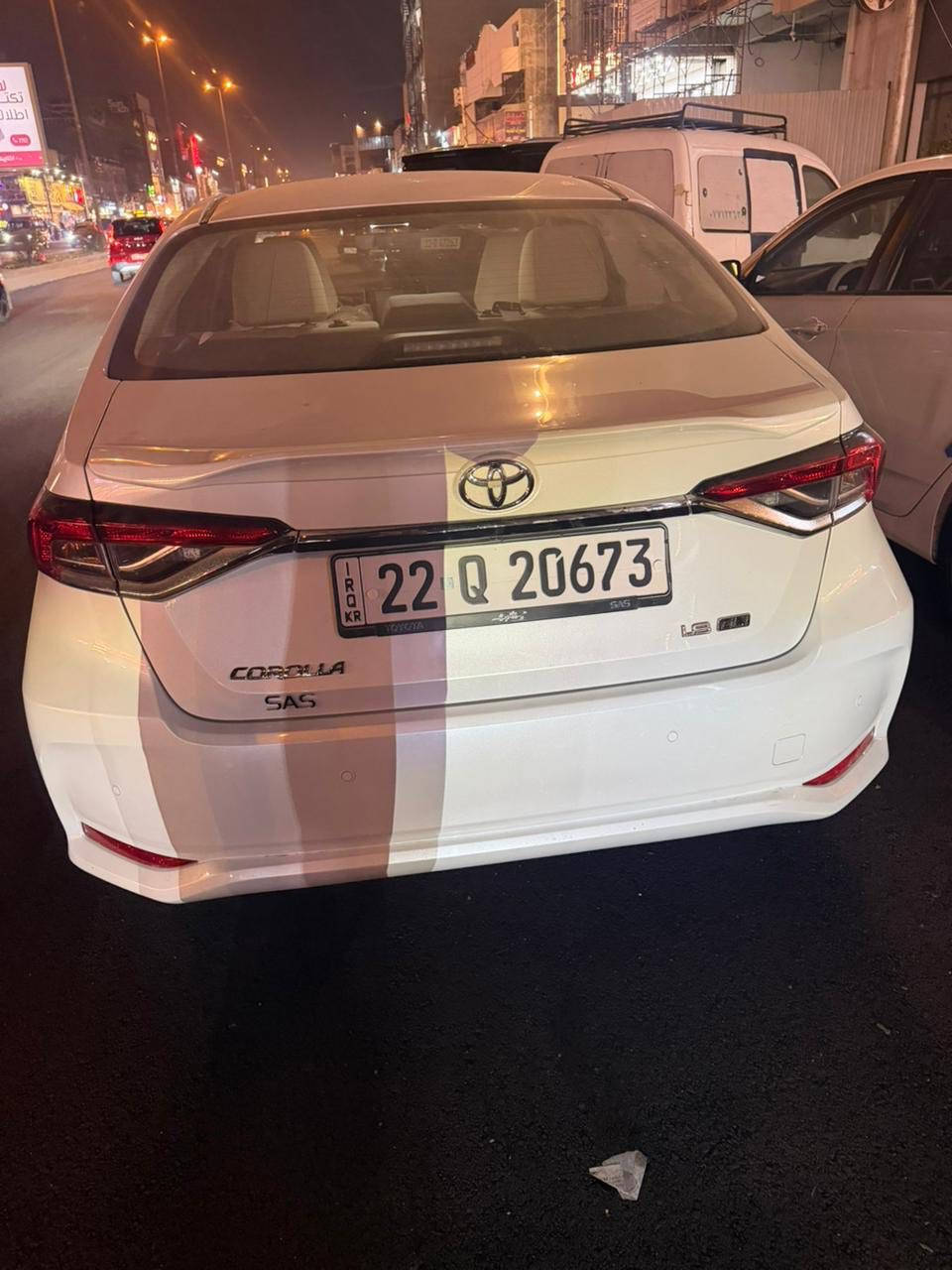 السلام عليكم كورولا ٢٠٢٥ للبيع شركة ساز ماشيه ٢٠٠٠ كيلو بيه رصعه صغيره بالجاملغ الخلفي صغيرة كلش 
العنوان بغداد حي القادسية 
رقم الهاتف ‭٠٧٧٢ ٩١٢ ٢٠٣٠‬
السعر ٢١ الف دولار
