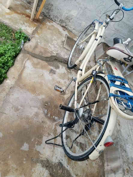 بايسكل ياباني حجم 26 كير شغال حساس بايسكل جديد تيارات جداد متواجد عال فيس يجيني خاص   
   الشراي السعر95او بي مجال
