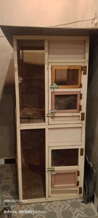 قفص للبيع في حي الجامعة  الاستفسار التصال 07885669755