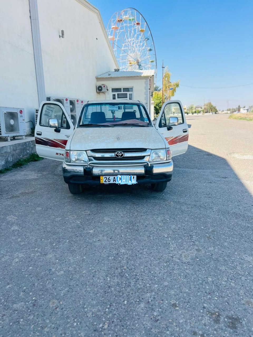 السلام عليكم للبيع بيكم تيوتا تك قماره 2004 GL باور ستيرن رقم صلاح الدين بسمي لل ٣١ تحويل او وكاله 
كير ومحركً كفاله محرك ما مفتوح  ولا تنقيص ولا تبخير 
السياره مكفوله من الصبغ  فقط بيهه بارد مكانات 
سبير مانازل 
ماشيه ١٦٠  رونين 
سعر السياره ١٥٠ وبيهه مجال مراوس حسب القناعه 
مكان السياره صلاح الدين قضاء الضلوعيه 
***********
***********
