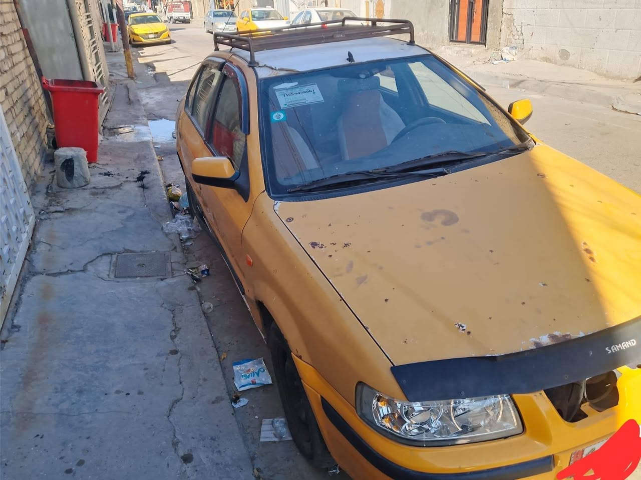 سيارة سمند مديل 2010
سنوية لل27 
هيئة وغرامات مصغرة وكلها علينا
محرك وگير خير من الله 
حدادية نص عمر 
مكانها كفاءات الشماعية قرب مدرسة بغداد البنائة الجديدة 
سعرها 25 ورقة
 واي استفسار على هذا الرقم ***********
