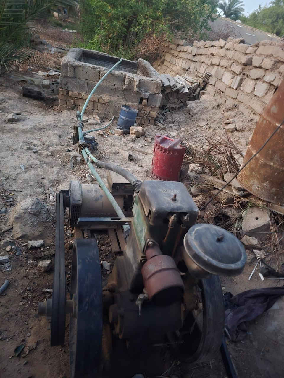 سلام عليكم مولده كاز ثمانيه حصان شغل 30 انبير شغاله وا كامله لسعر مليون بيه مجال للتواصل ***********
