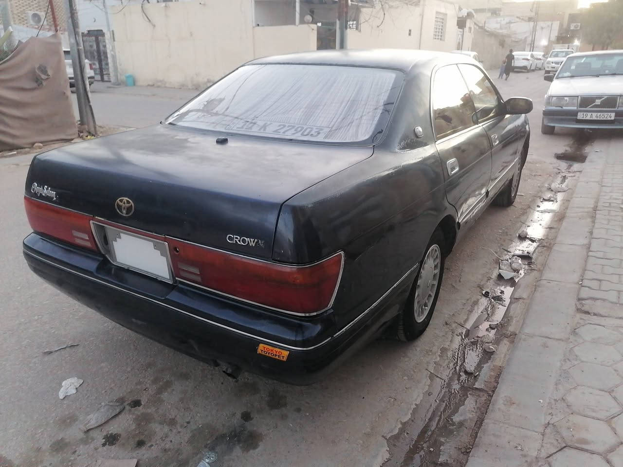 سلام عليكم من رخصة الادمن المحترم تيوته كراون بطه مديل ٩٥ رقم بغداد انكليزي كفاله كص ونقل جثه واصوليات بسمي مكان السياره نجف بيه شويه ضربه بل جاملغ الخلفي الايمن مكينه ٣٠٠٠ ديلكو مكاني نجف خابر وبيك خير وتدلل ***********
