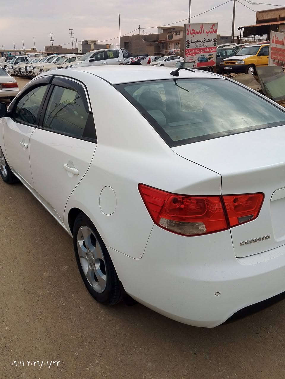 سلام عليكم سيراتو موديل 2011البيع مكفوله من صبغ من تبديل السعر 105وبيها مجال حك جيه مكاني الصويرة مشروع كصيبه.   ***********
