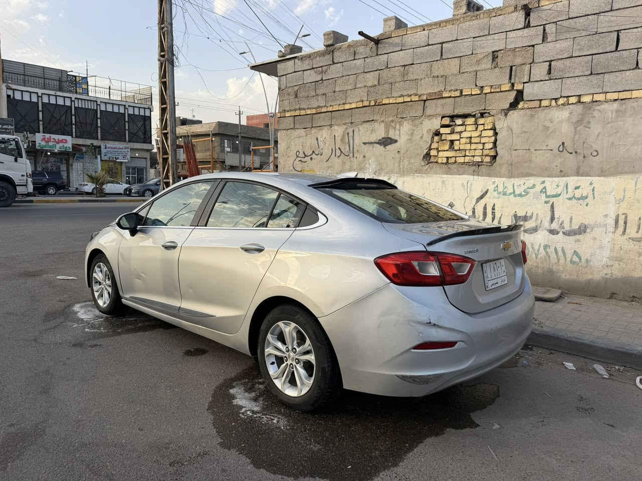 سلام شفر اكروز موديل 19 حره بسمنه حادثها بنيد وبيها بارد شبر مكينه كير حداده تبريد كامله سعر 80 المكان البصره ***********
