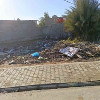 قطع مساحة 120متر  زراعي. سكك ..سند25.    شارع عشر أمتار...رصيف ومجاري ...