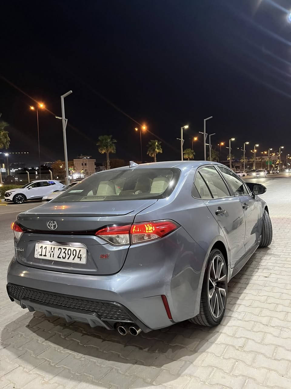 Toyota corolla 2020
SE تويوتا كورلا2020

محرك 2000 لون سمائي 
•الضرر: بدون حادث فقط سرقه جاملغات اماميه مبدل بلادي نفس الون بدون قطره صبغ 
•الرقم : مرقم بغداد جديد انكليزي 
•المواصفات :
 السيارة:تويوتا كورلا لون ابيض كير 10 نمر
 المحرك: 2.0L اربعة سلندر
 العداد:36الاف ميل حقيقي
 حجم الويل: ويل كب حجم 18 مع طقم تايرات بحالة ممتازة
 لايتات زينون عالي وناصي مع حاجب LED مع كشافات دعامية
 كامرة خلفية دوارة اصل
 كشنات السيارة مخمل وداخل لونين 
 شاشة الدشبول كبيرة للتحكم بايعازات السيارة
 گير شفتر بالستيرن للتحكم بالگير العادي
 سايد بريك دكمة
 سستم صوت
 تحكم ستيرن جهتين بلوتوث وحاكية وكروس سرعة وتحكم صوت 
 نظام ABS مانع انزلاق
 السيارة جديدة وبوضع الشركة 
السعر المطلوب: 136$وبيه مجال 
للاستفسار:***********
