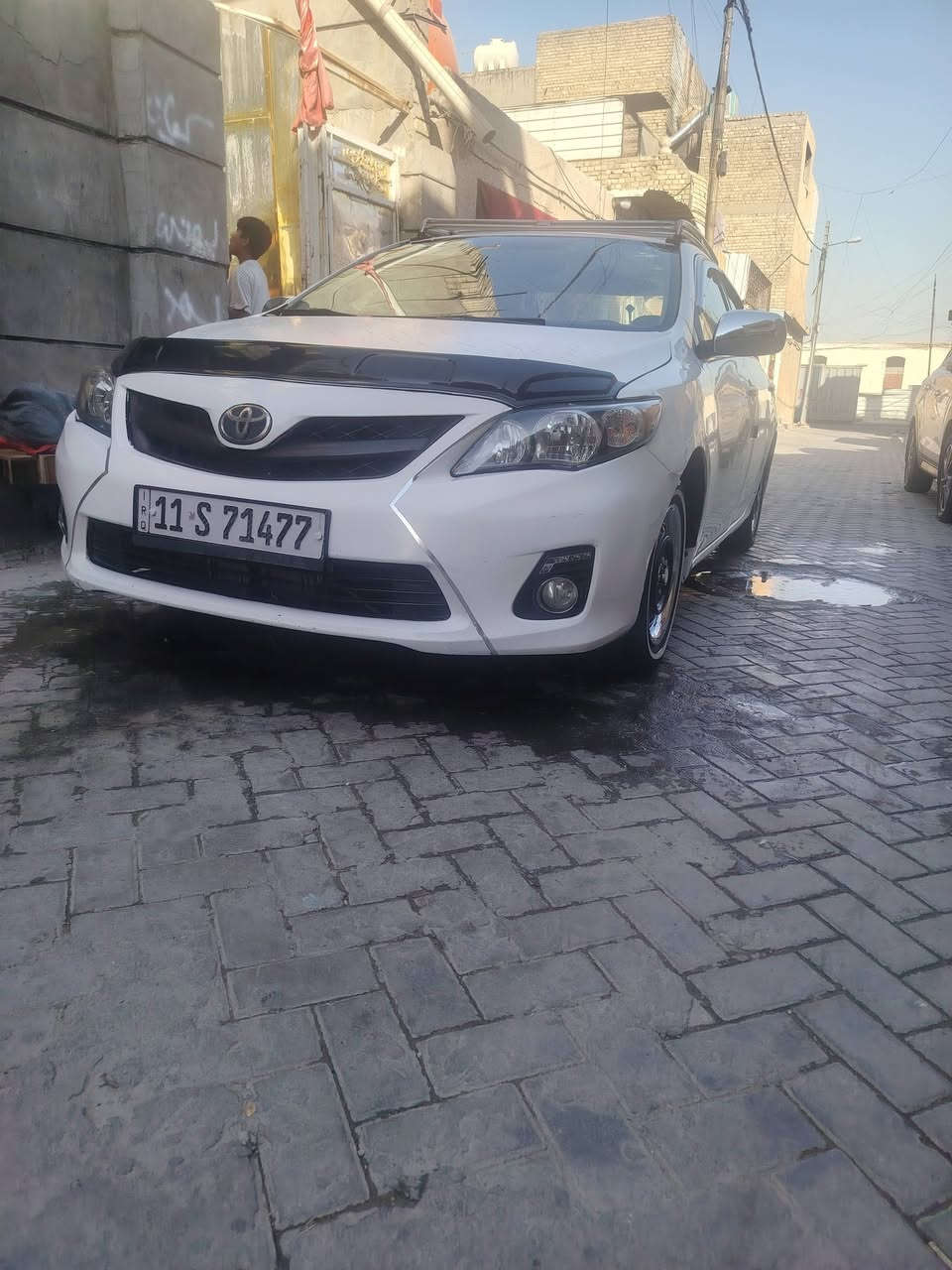 كورلا موديل ٢٠١٣ مكينه كير تبريد تخم تاير رقم بغداد دولي باسمي السياره جانت سوده ومحوليها بيضه سعر ٩٥ وبيها مجال مكان بغداد مدينه الصدر رقم ***********
