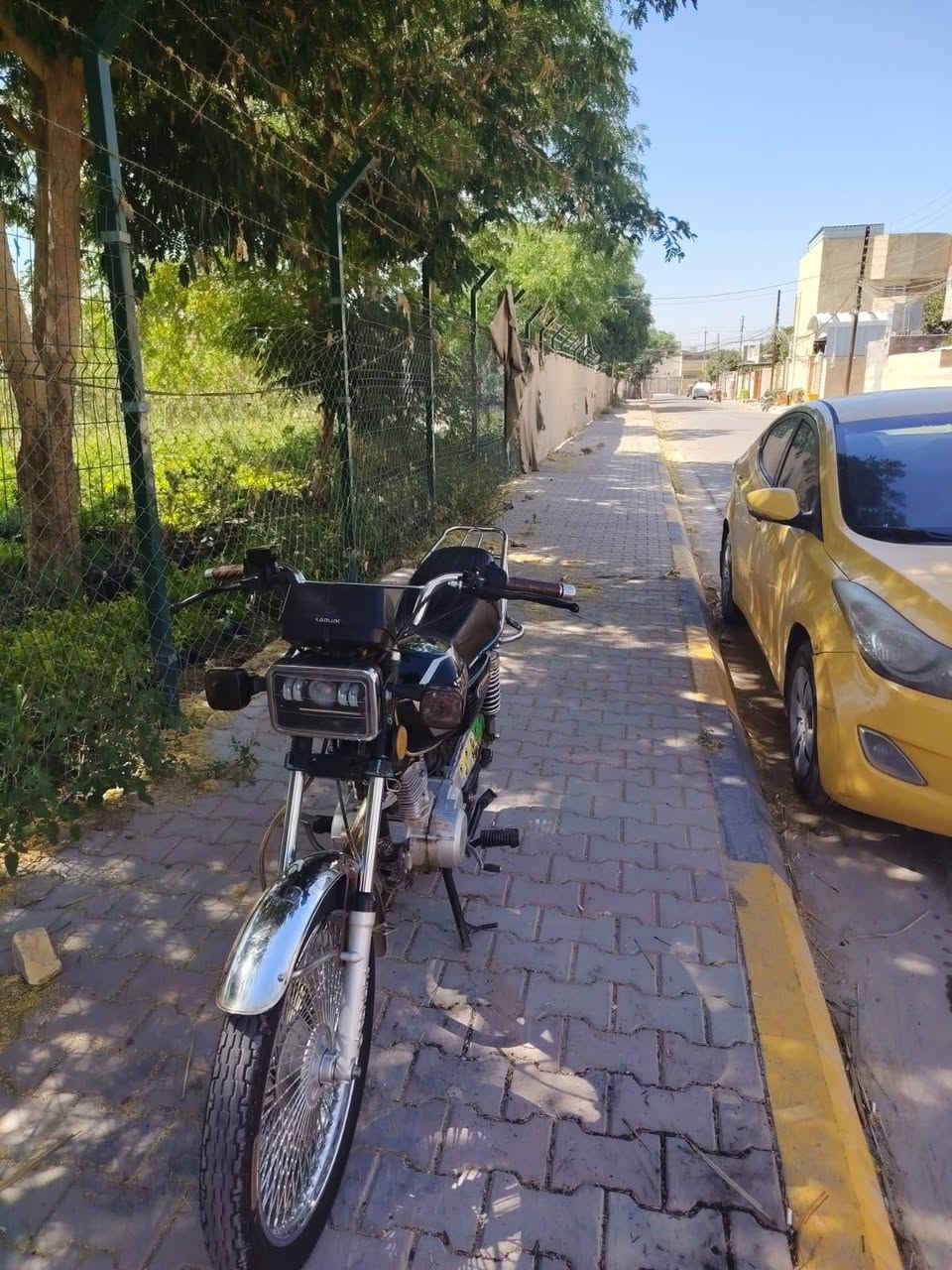 سلام عليكم شباب دراجه للبيع 4كير كلشي مناقصه كامل كمل موديل 23اوراق موجوده سعر450وبي مجالل للطيبين ***********
