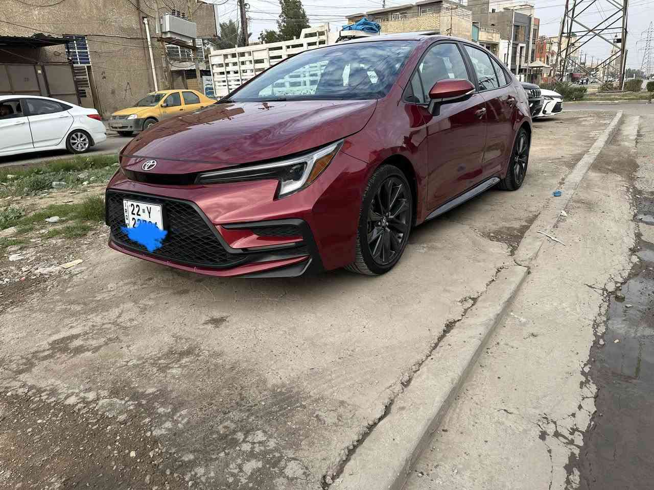 كورولا وارد امريكي 2024 فئه SE  فول مواصفات حادث جاملغ وباب مبدل وباب صبغ رقم أربيل بسمي سعر 152 ورقة بية مجال بيع ومراوس مكان سيارة بغداد سيدية *********** /*********** واتساب
