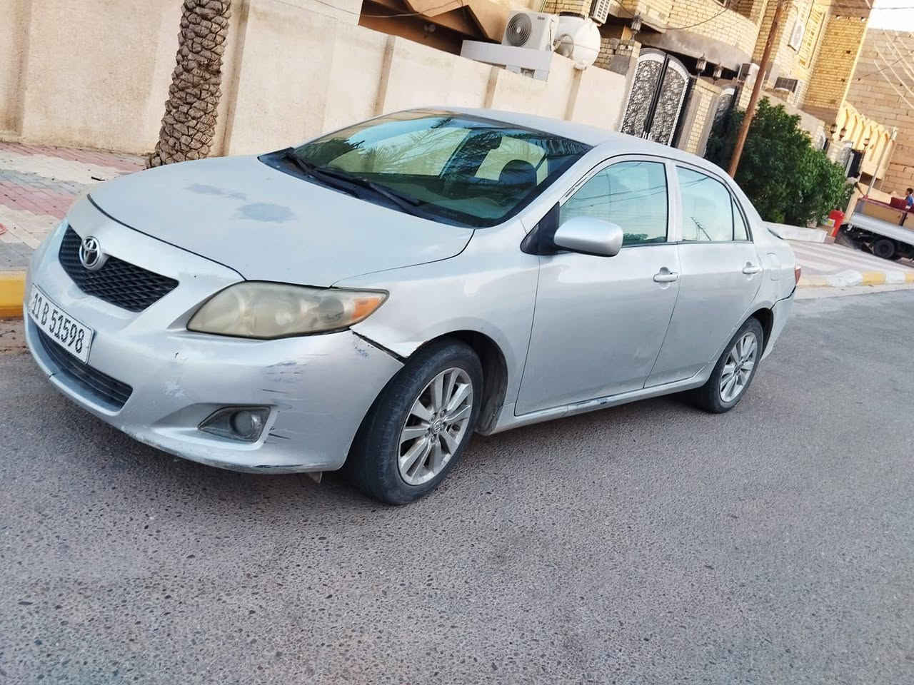 للبيع كورلا موديل 2010 حادث جاملغ خلفي فقط بدون دواخل كير مكينة تبريد جاهزات رقم بغداد باسمي هزة وسنوية جدد السعر 85 مكاني كربلاء للاستفسار ***********
