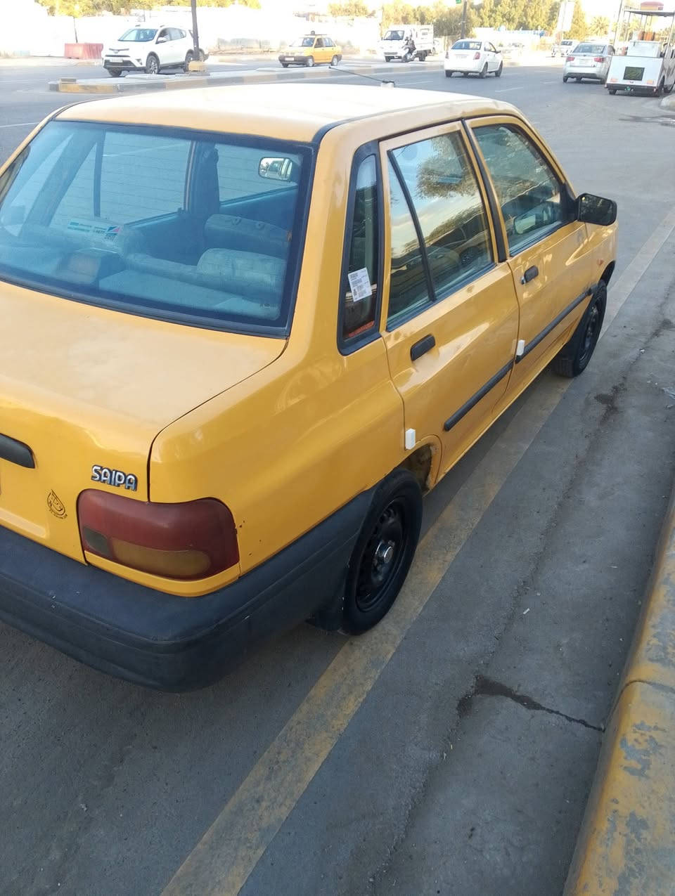 السلام عليكم ساييه للبيع 2011 سياره قطره صبغ مابيها مكان بغداد مدينه الصدر السعر 30 رقم الهاتف ***********
