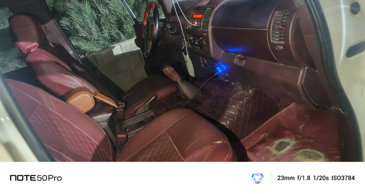 السلام عليكم للبيع نيفارا جاز فورويل رقم اربيل سنويه توام مجدده حداديه مكان السياره البصره الدير اي استفسار بالخدمه
‏‪***********‬‏
