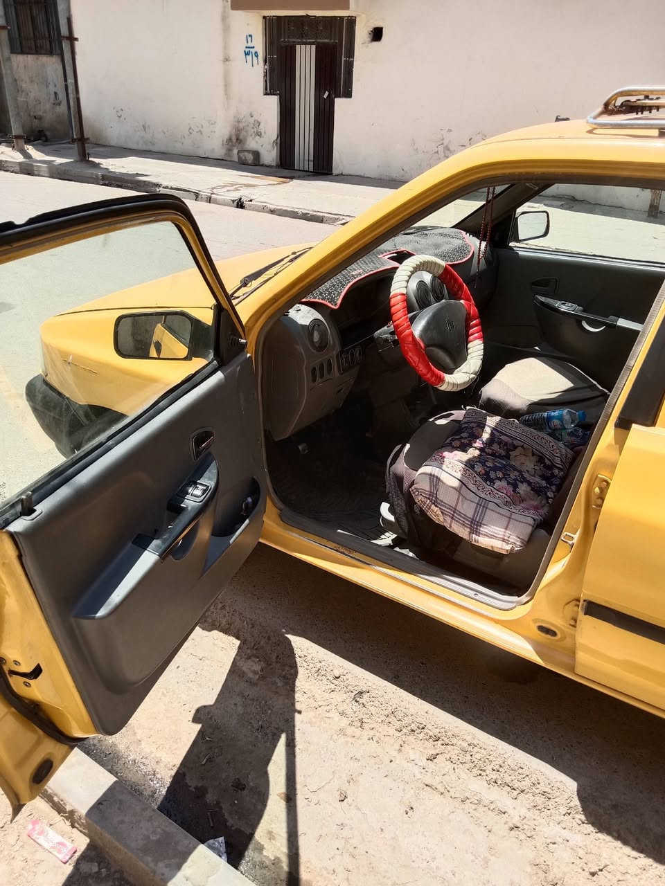 للبيع ...
سايبة سنوية إلى ٣١باسمي موديل ٢٠١٢جاهزة هيئة وغرامات صفر كاربون بنزين موجود طخم صدر جديد... طخم تايرات جديد... باتري جديد ..تبريد شغال رقم نينوى مسطرة

السعر ٢٨ بيها مجال 

للاستفسار الاتصال على ***********
