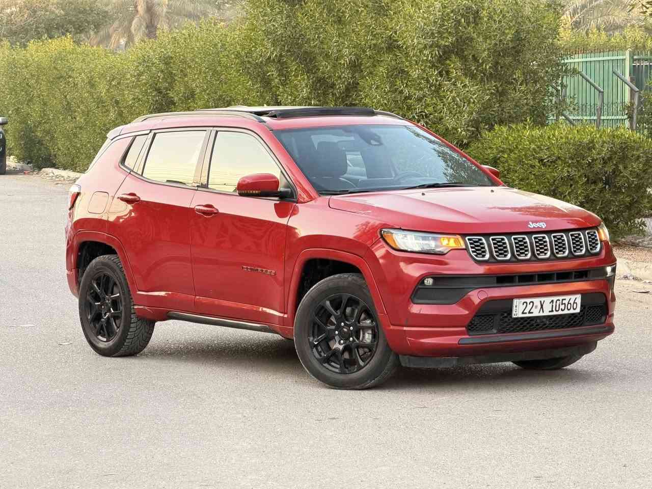 جيب كومباس ٢٠٢٢ 

•الرقم: اربيل

السعر 138

لون احمر 

ماشي ٢٢ الف ميل و قابل للزيادة 

•المواصفات : فول ١/١

▪️بصمة

▪️بانوراما

▪️المحرك: 2.4 (اربعة سلندر) مكفول

▪️لايتات زينون اصل مع حاجب LED مع كشافات دعامية زينون

رادار جانبيه 

كشافات ليليه 

فورويل 4X4

▪️كامرة خلفية 

▪️حساس خلفي

▪️حساسات ورادارات الاجتياز الجانبية
      (نقاط عمياء)

▪️كشنات السيارة جلد اسود اصل مطعم 

▪️تدفئة لكشنات المقدمة

▪️شاشة الدشبول حجم كبير

▪️تبريد قطعتين امامي وخلفي

▪️سايد بريك دكمة

▪️سستم صوت

▪️تحكم ستيرن جهتين بلوتوث وحاكية وكروس سرعة وتحكم صوت 

▪️نظام ABS مانع انزلاق

•الضرر: صبغ جاملغ وجنطه وبيه بارد بنيد وجاملغ  
مكفولة من الشاصي. رقم الشاصي بالصور 

 المكان بغداد زيونه  

الاتصال: ***********
