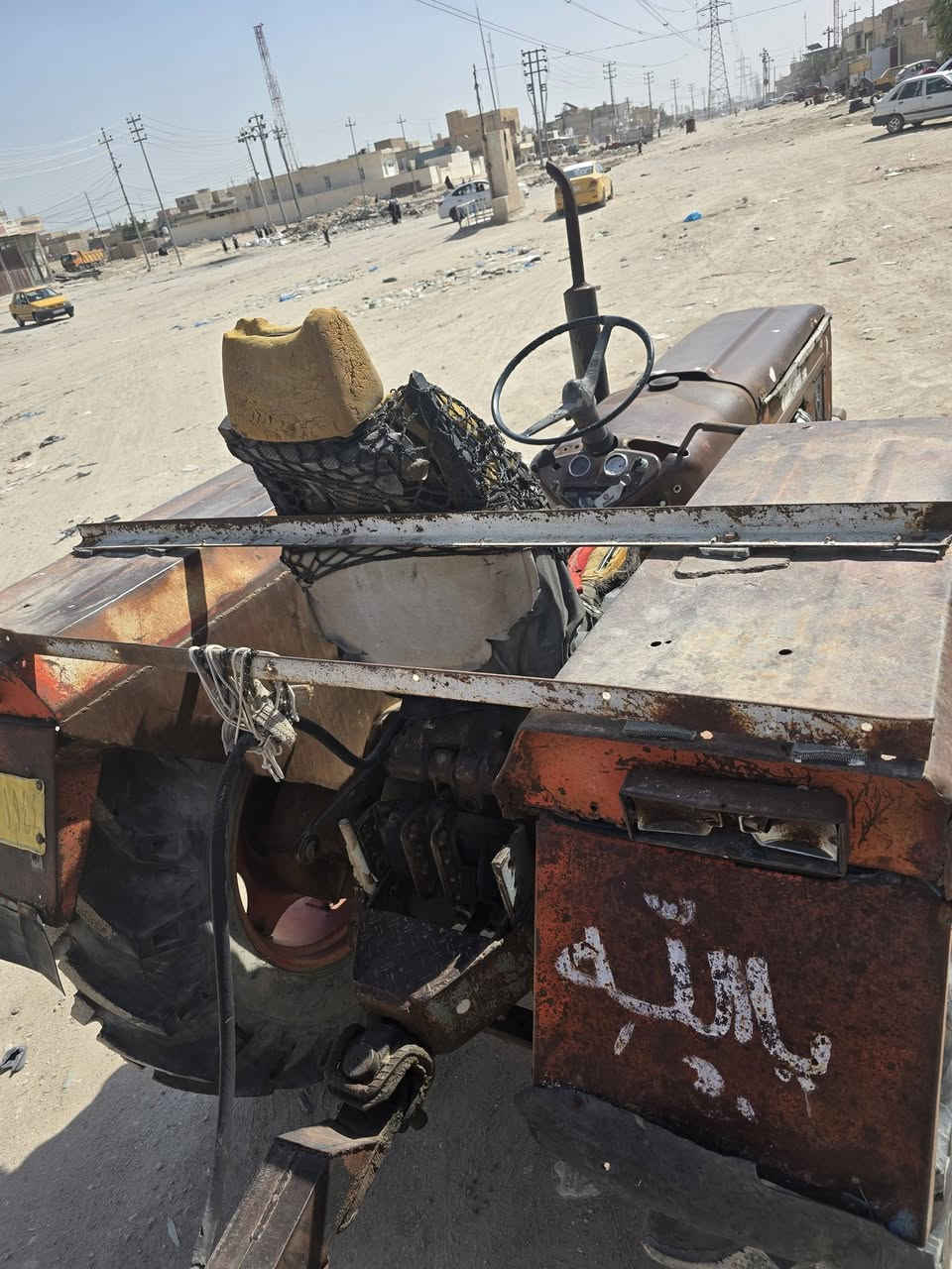 سلام عليكم مكينه عنتر موديل 90 رقمه نجف تخم تاير مكان كربلاء رقم راعيه ‏‏‪0771 923 2130‬‏
