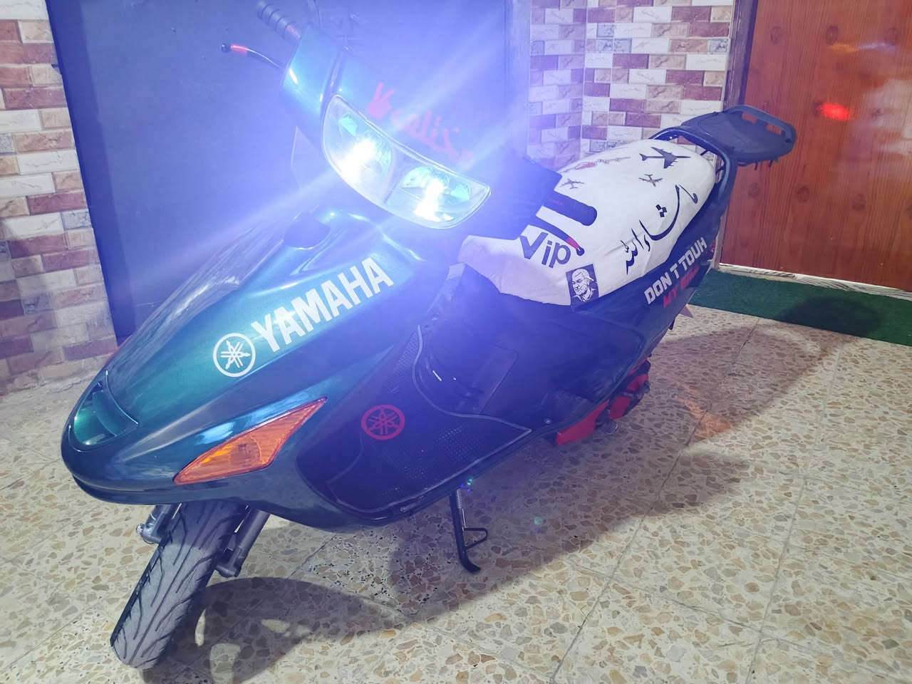 اسلام عليكم دراجه فراشة للبيع نضيفه مابيها اي نقص نكره تشتغل هندر وسلف كهربائيات كلها  شغاله صالنصه رياضيfm سعرها 450وبيها مجال مكاني غراف هاذه رقمي ***********
