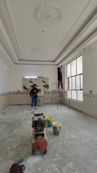 ١٥ الف دينار المتر جبس بور  ضمان العمر كله  ٠٧٨٠٠٤٢٧٠١٣ علي لعيبي  مقا...