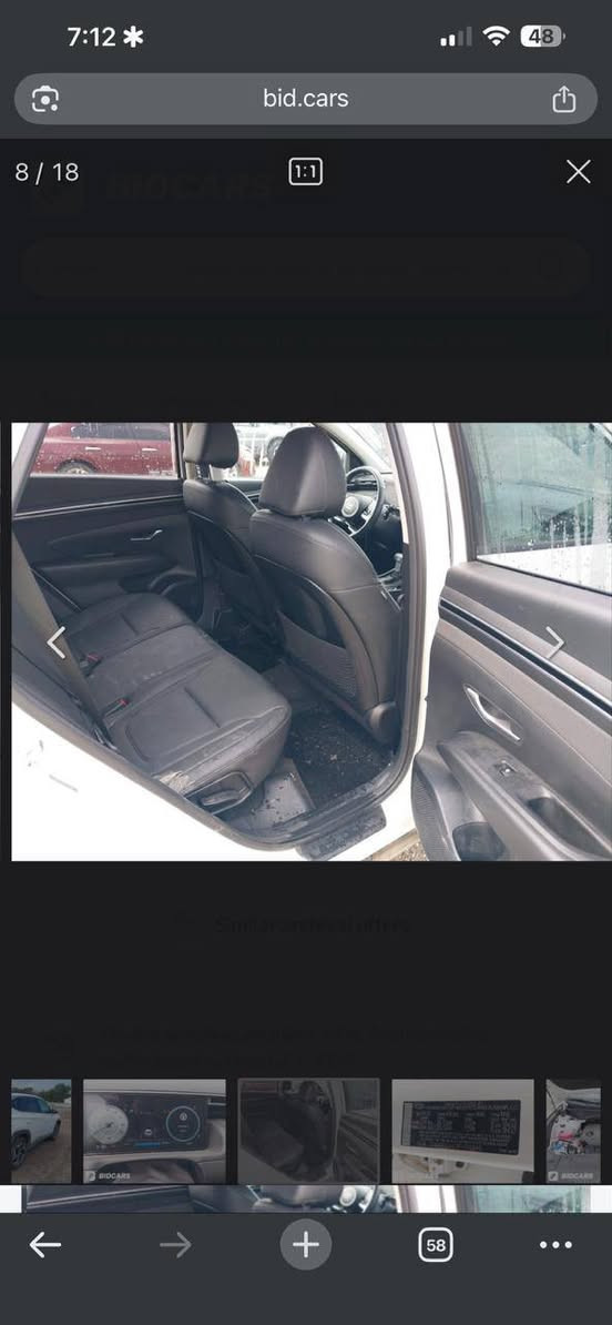 السلام عليكم
بيع او مراوس بتوسان او سبورتج موديل من 18 لحد 20 كون سيارة ما ماشيه هواي او سليتوز هم اراوس
.............
 سيارتي توسان ابيض 2023 وارد امريكي رقم بغداد انگليزي
ماشية 23 الف ميل قابل للزيادة
محرك 2500
3 انظمة قيادة 
 normal ، sport ، smart
جنطة كهرباء
اوتو ستوب
اوتو هولد
مانع انزلاق
رادار جانبي(مرايات)
مثبت سرعة
مثبت مسار(عدم خروج عن المسار)
نظام منحدرات
بصمة
فتحه بالقمارة
تحكمات ستيرن
كشنات تدفئه
كشنات تحكم كهربائي
كاميرا دوارة
شحن وايرلس
النقطة العمياء
وغيرها من التحكمات المعروفة
السعر 190 $ وبيها مجال بسيط جدا حگ جيتك
عنواني المشتل
- حادثها مياه  بسيطة لحد الدوسة فقط بحيث متعبر نسبة المياه 15% بشرط تفحص وتتأكد بنفسك وصور الحادث موجودة
- برغي البنيد مفتوح لغرض التعيار فقط فقط بحيث ليبل واحد
موبايل+واتساب ***********
***********
