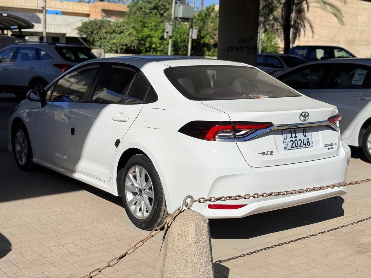 سلام عليكم 
كورلا 2025 فول 
فتحه وبصمه 
كشنات جلد 
هايبرد وبانزين
ماشيه 14 الف
الرقم : بغداد / بسمي 
السياره : مكفوله عدا بارد بسيط بجاملغ الامامي 
المكان: بغداد / الصليخ 
السعر : 149 بيه مجال بسيط جداً 
اللاستفسار : *********** بغداد, العراق
